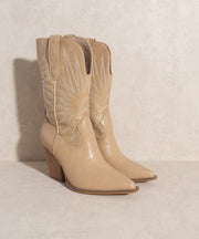 Western short boots