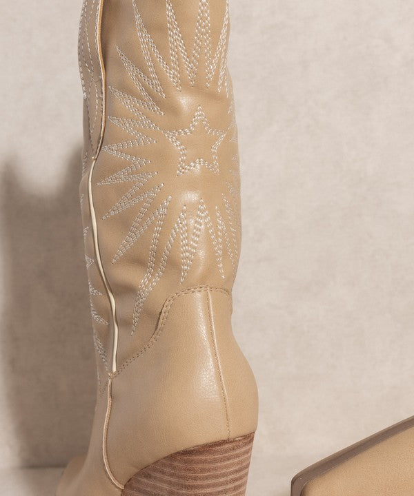 Western short boots