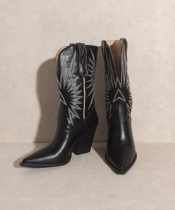 Western short boots