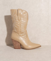 Western short boots