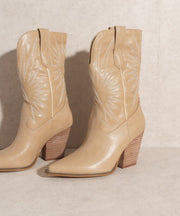 Western short boots