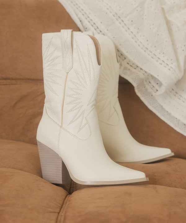 Western short boots