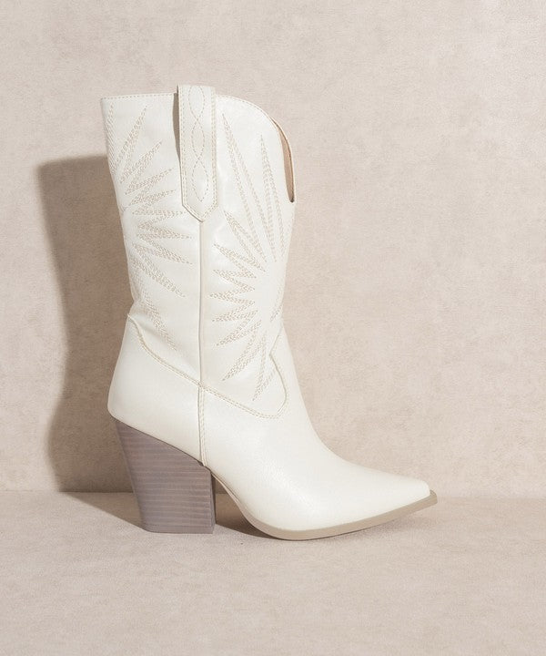 Western short boots