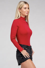 Long-Sleeve Turtleneck Bodysuit