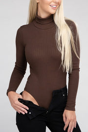 Long-Sleeve Turtleneck Bodysuit