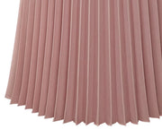 Trendy Female Midi Style Women Sexy Chiffon Pleated Skirts Solid Street Wear Elastic Band Long Skirt Pink