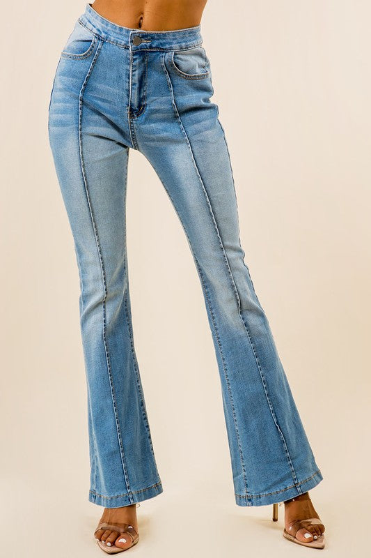 DENIM JEANS BOOT CUT